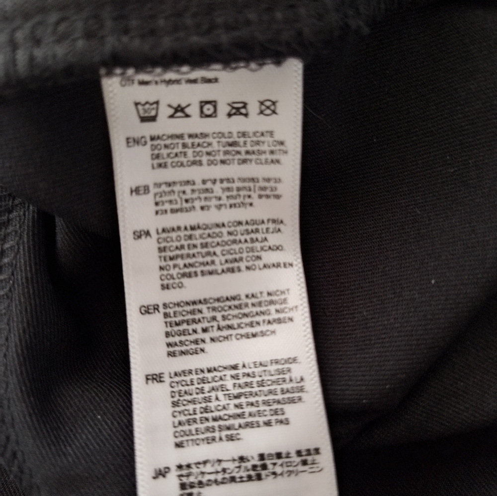 Orangetheory Fitness Hybrid Quilt Vest Women Black Size Medium New With Tags - Picture 7 of 11